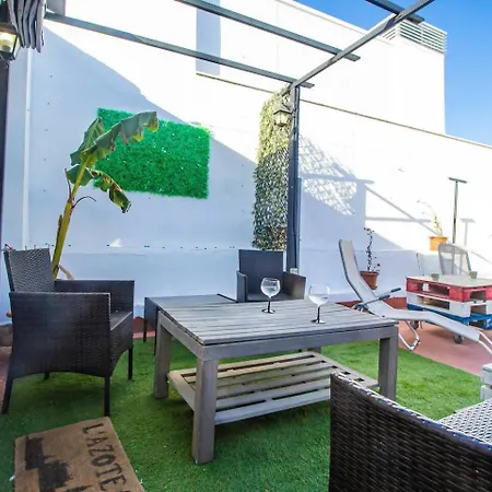 Appartement Sh L'azotea D'horozco Atico Con Terraza Ac, Wifi Cádiz